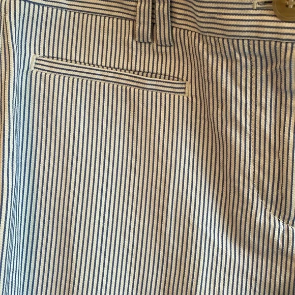 Ann Taylor Seersucker Work Pants in Size 2 - Picture 3 of 5